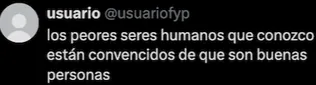 Peores seres humanos